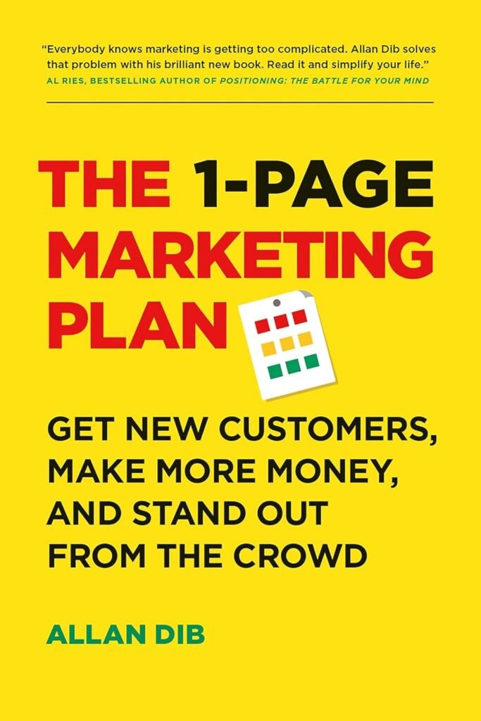 1-Page Marketing Plan     Paperback – May 5, 2018